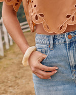 Wynette Chunky Resin Bangle