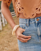 Wynette Chunky Resin Bangle