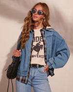 Everyday Story Hooded Denim Jacket