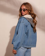 Everyday Story Hooded Denim Jacket