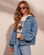 Everyday Story Hooded Denim Jacket