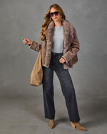 Downtown Dream Faux Fur Suede Reversible Jacket