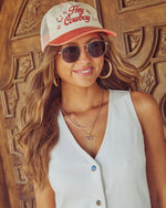 Hey Cowboy Trucker Hat