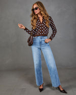 Rosie May Knit Polka Dot Cardigan