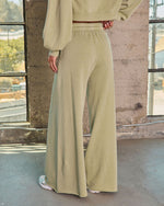 Off Hours Fleece Wide Leg Sweatpants