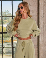 Off Hours Fleece Baggy Sweatshirt