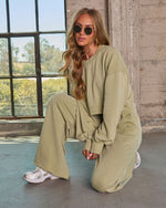 Off Hours Fleece Baggy Sweatshirt