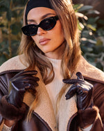 Black % Breslin Cat Eye Sunglasses-3