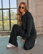 Off Hours Fleece Baggy Sweatshirt