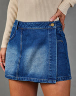 Autumn Capsule Denim Mini Skort