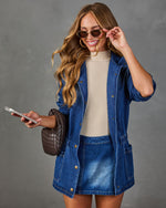 Autumn Capsule Denim Mini Skort
