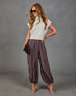 Penny Lane Striped Balloon Pants