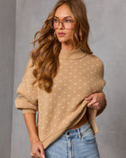 Feel The Love Mini Heart Knit Sweater