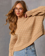 Feel The Love Mini Heart Knit Sweater