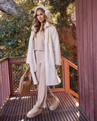 Novare Teddy Longline Coat