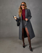 Ferney Double Breasted Wool Coat