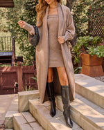 Friday Night Knit Longline Cardigan