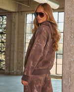 Morning Mood Camo Drawstring Hoodie