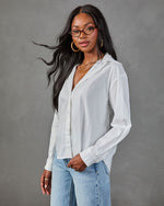 Adriana Button Down Long Sleeve Top