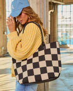 Next Era Checkered Tote Bag