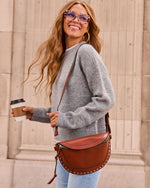 Gerardi Studded Vegan Leather Belt Bag