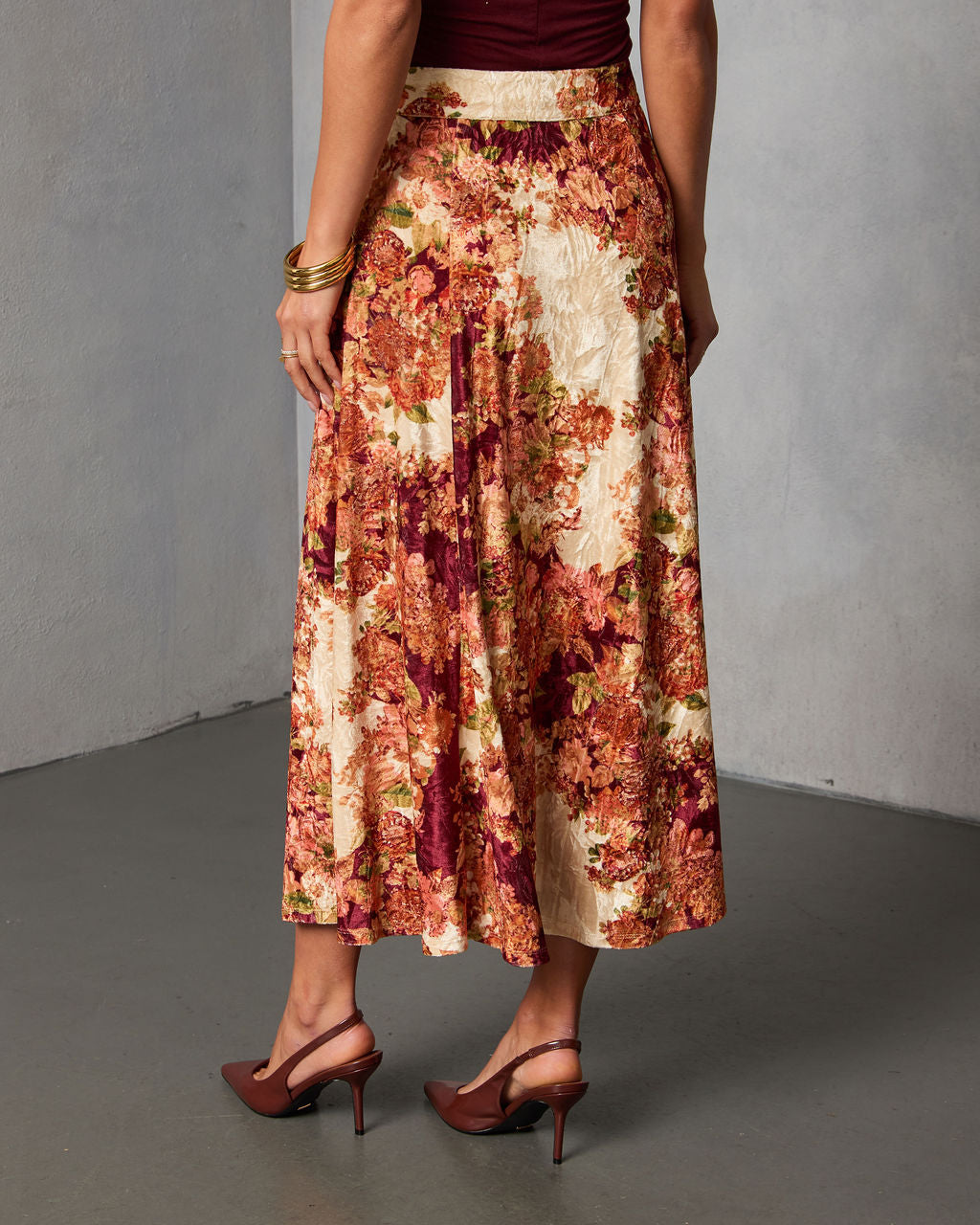 Bahia Bloom Printed Maxi Skirt – VICI