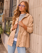 Garcelle Utility Hooded Jacket