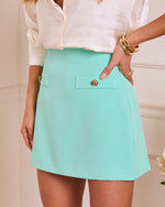 Honeysong Suiting Mini Skirt