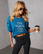 Dog Walking Club Graphic Sweatshirt