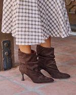Kaycee Scrunch Faux Suede Bootie