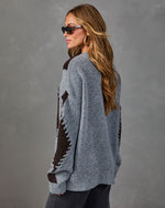 High Hopes Knit Argyle Sweater