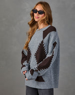 High Hopes Knit Argyle Sweater