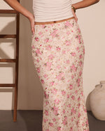 Wildflower Mood Floral Lace Maxi Skirt