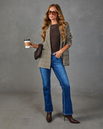 Elenora Plaid Double Breasted Blazer