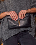 Cheswick Foldover Vegan Leather Clutch