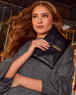 Cheswick Foldover Vegan Leather Clutch