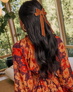 Shelly Velvet Bow Hair Clip