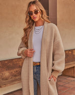 Ember Trail Herringbone Duster Cardigan