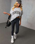 Homebody Chic Graphic Sweatshirt