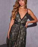 Stolen Glances Lace Maxi Dress
