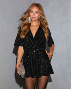 Disco Darling Sequin Romper