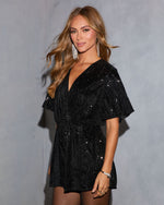 Disco Darling Sequin Romper