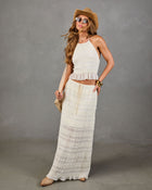 Festival Darling Ruffle Chiffon Maxi Skirt