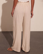 Shaylen Linen Blend Drawstring Pants