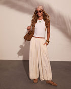 Soft Whisper Pleated Joggers