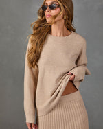Toasty Aura Knit Pullover Sweater