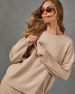Toasty Aura Knit Pullover Sweater
