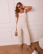 Lush Blossom Floral Overalls