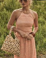 Ninna Beaded Crochet Tote Bag