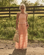 Festival Darling Ruffle Chiffon Maxi Skirt